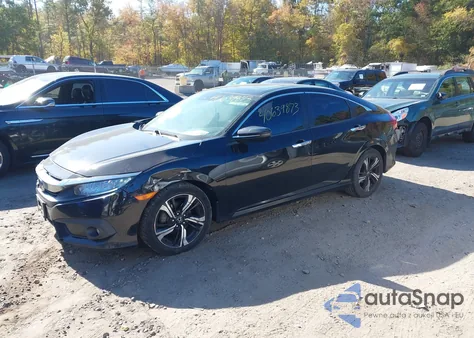 2017 Honda Civic Touring from USA, damaged, VIN 19XFC1F90HE202496